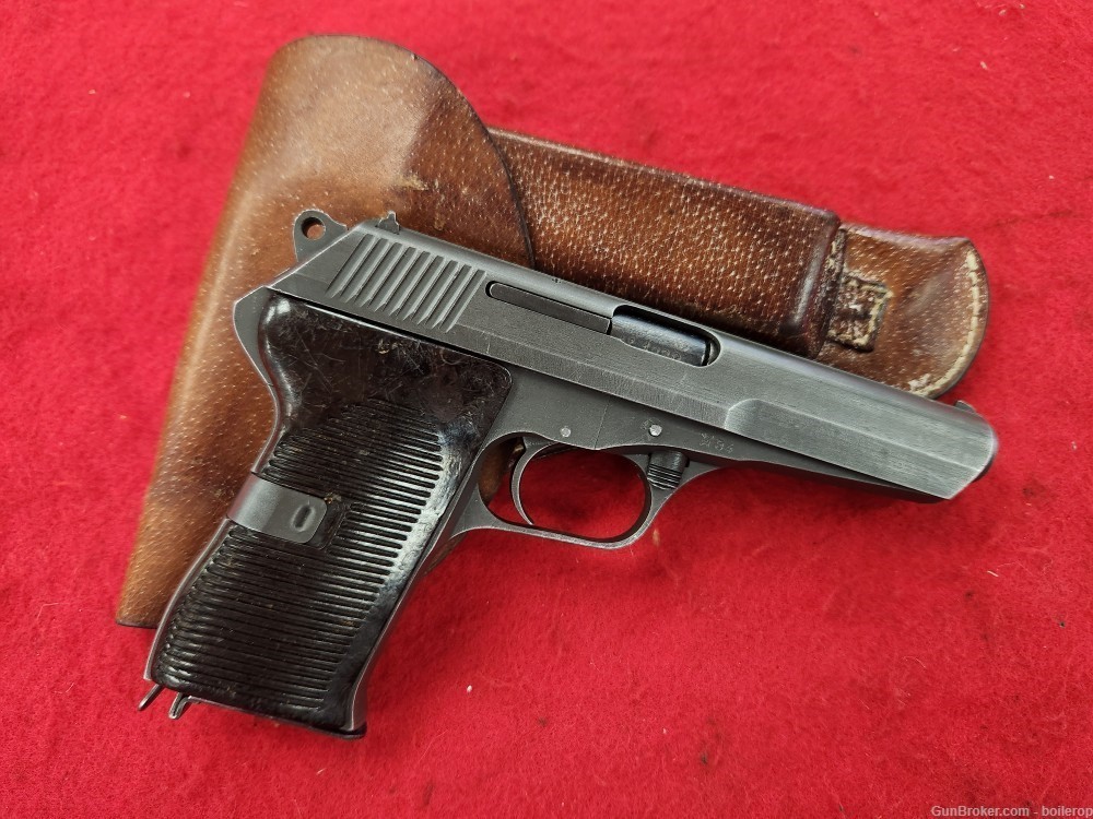 Czech CZ 52 pistol, 7.62x25 w/ holster and 2 magazines-img-0