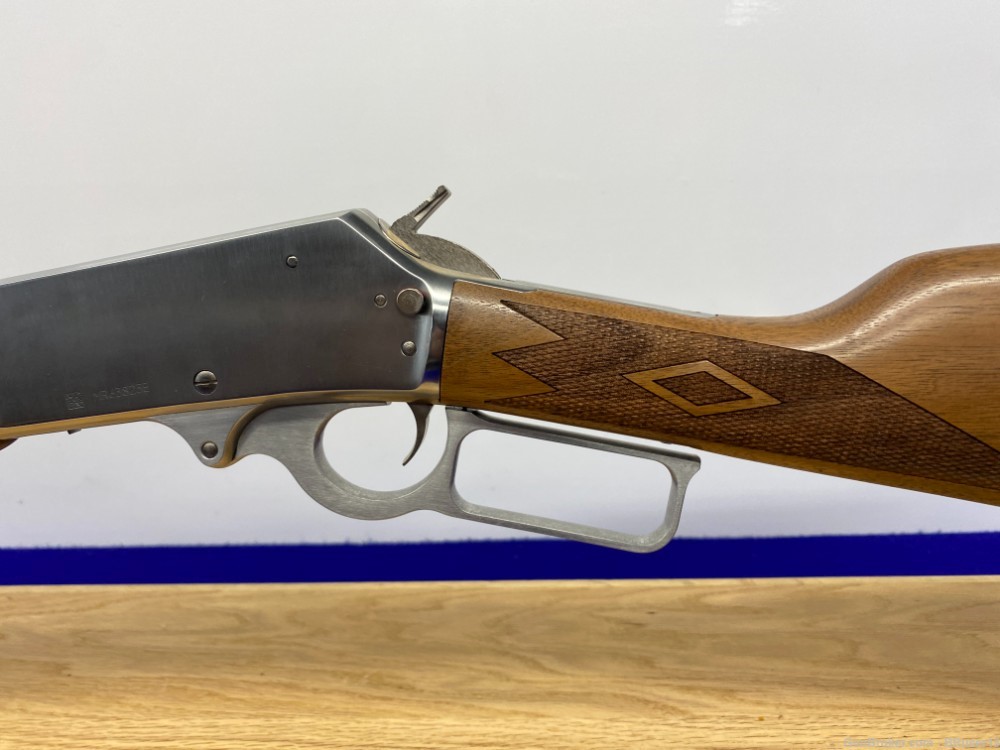 Marlin 1895GS 45-70 Stainless Steel 18.5" *FANCY CHECKERED WALNUT STOCK*-img-22