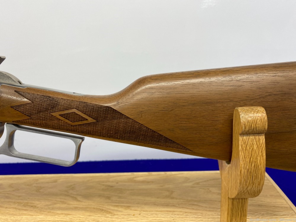 Marlin 1895GS 45-70 Stainless Steel 18.5" *FANCY CHECKERED WALNUT STOCK*-img-21