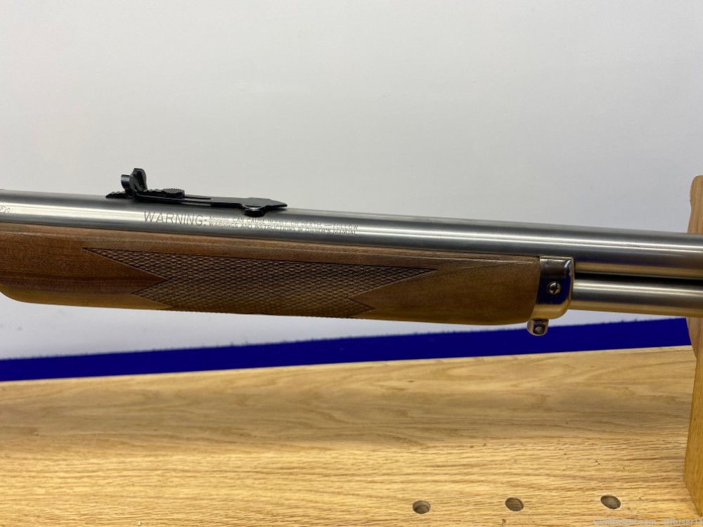 Marlin 1895GS 45-70 Stainless Steel 18.5" *FANCY CHECKERED WALNUT STOCK*-img-8