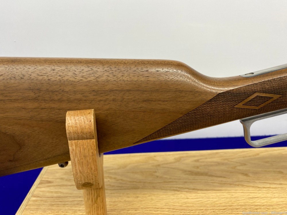 Marlin 1895GS 45-70 Stainless Steel 18.5" *FANCY CHECKERED WALNUT STOCK*-img-4