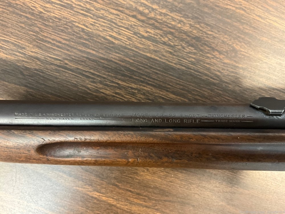 Winchester 67 - Bolt Action, single shot - .22 S/L/LR - 15907-img-15