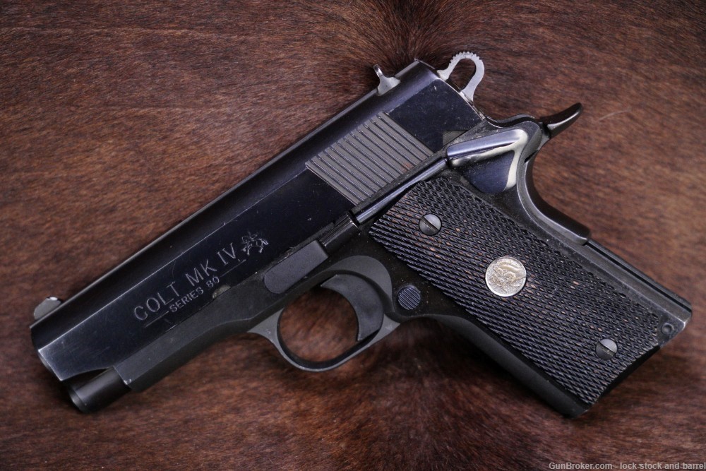 Colt Officer’s ACP MK IV Series 80 .45 ACP 3.5” Semi Auto Pistol, MFD 1994-img-3