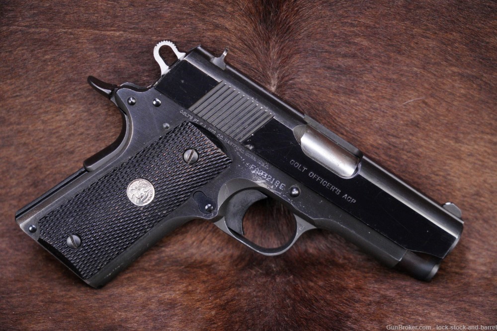 Colt Officer’s ACP MK IV Series 80 .45 ACP 3.5” Semi Auto Pistol, MFD 1994-img-2