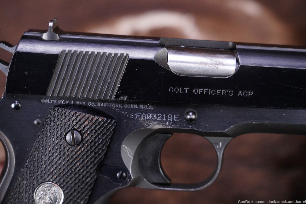 Colt Officer’s ACP MK IV Series 80 .45 ACP 3.5” Semi Auto Pistol, MFD 1994-img-7