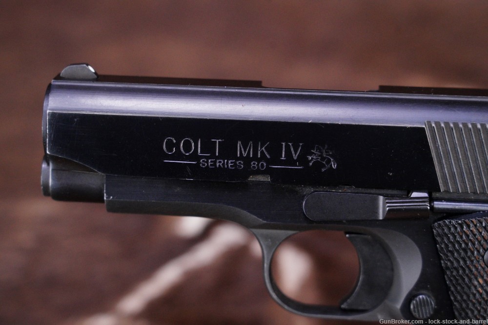 Colt Officer’s ACP MK IV Series 80 .45 ACP 3.5” Semi Auto Pistol, MFD 1994-img-9