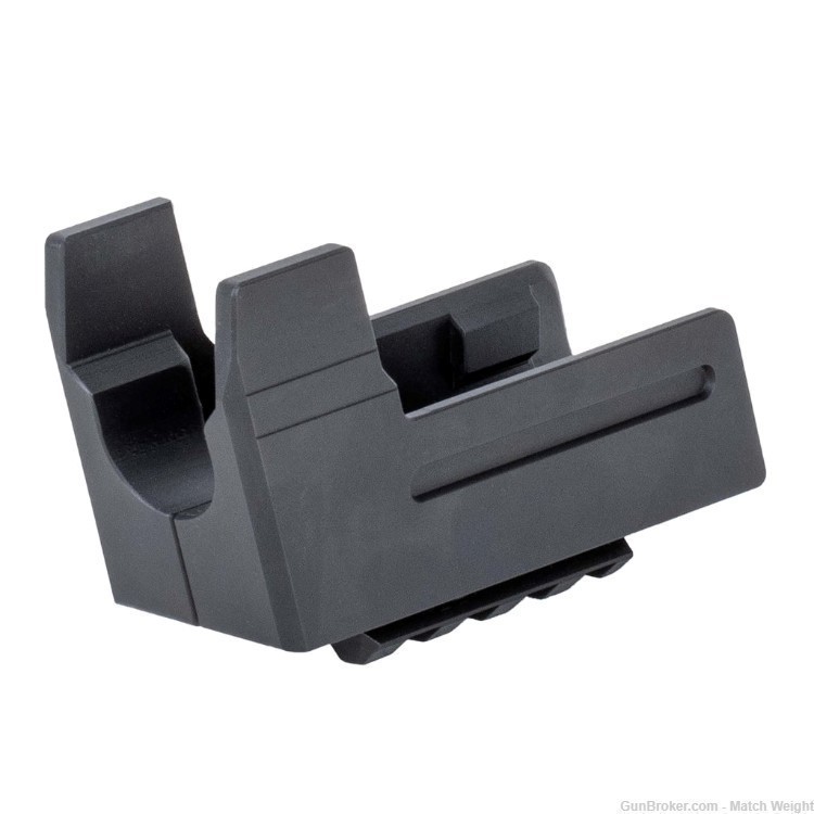 Match Weight - Compensator for H&K VP9L (Long) w/ Rail - Steel-img-1