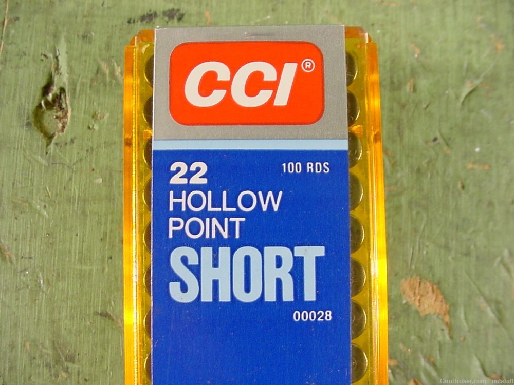 CCI 22 SHORT 1080 FPS 27 GR LHP 500RD 0028 New Old Stock-img-3