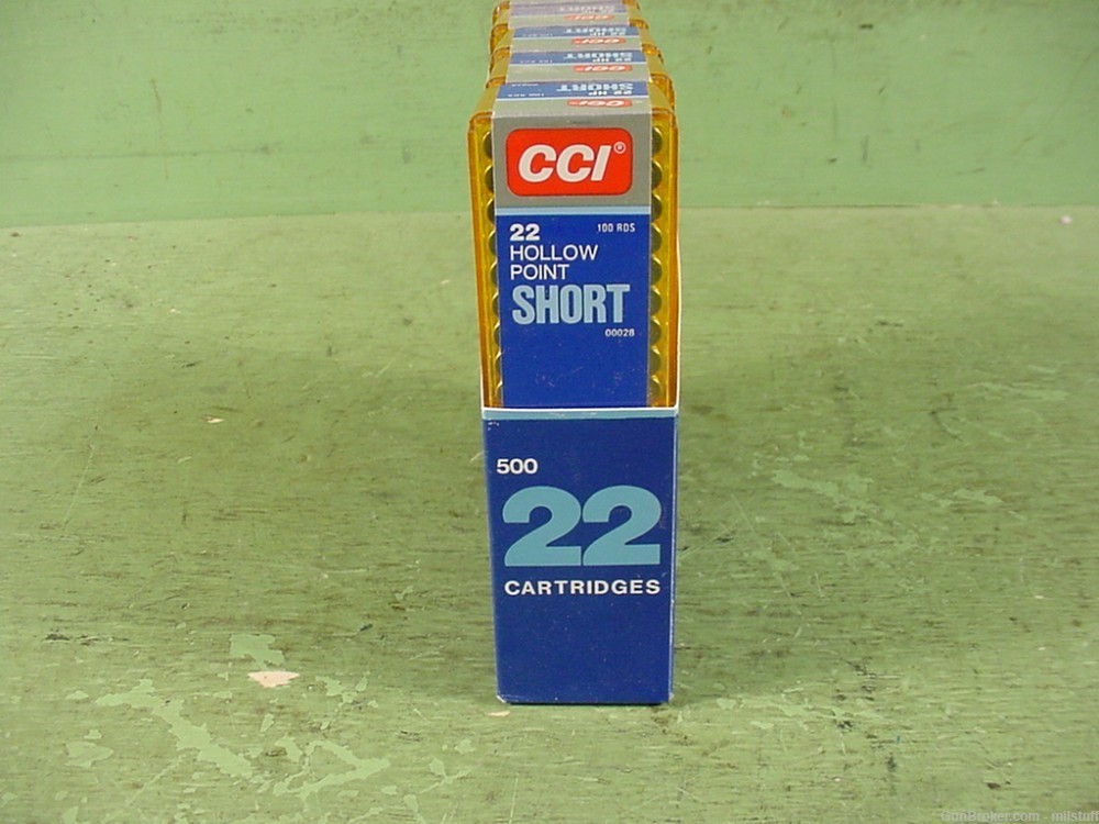 CCI 22 SHORT 1080 FPS 27 GR LHP 500RD 0028 New Old Stock-img-0