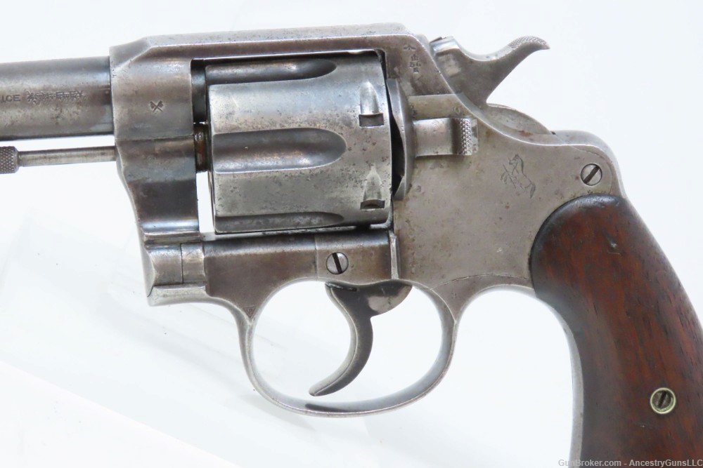 1916 COLT “NEW SERVICE” Model .45 Cal. Double Action C&R SIX-SHOT Revolver -img-3