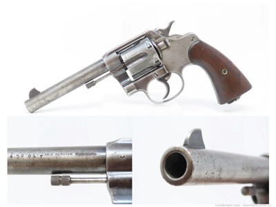 1916 COLT “NEW SERVICE” Model .45 Cal. Double Action C&R SIX-SHOT Revolver 