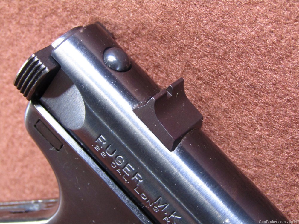 Ruger MK II Mark II 22 LR Semi Auto Pistol Thumb Safety 3x 10 RD Mags 1999-img-7