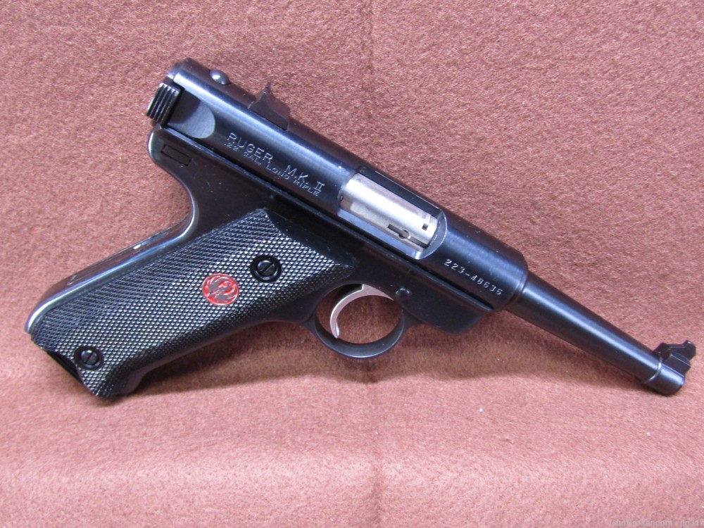 Ruger MK II Mark II 22 LR Semi Auto Pistol Thumb Safety 3x 10 RD Mags 1999-img-1