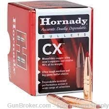 50 Count of Hornady CX 270 Cal 100 Gr RELOADING BULLETS ONLY!-img-0
