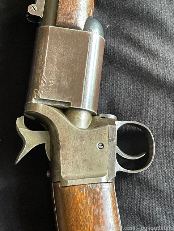 Civil War Triplett & Scott Swivel-Breech Repeating Cartridge Carbine .50RF-img-10