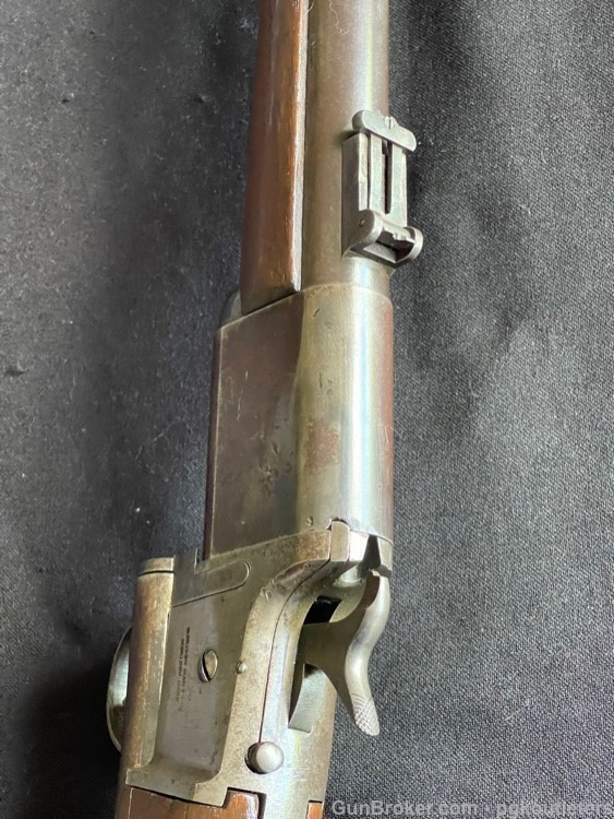 Civil War Triplett & Scott Swivel-Breech Repeating Cartridge Carbine .50RF-img-21