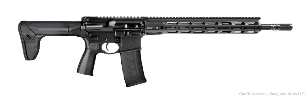 BNIB Rise Armament AR Watchman .223 Wylde 16" 30rd Black Semi-Auto Rifle! -img-0