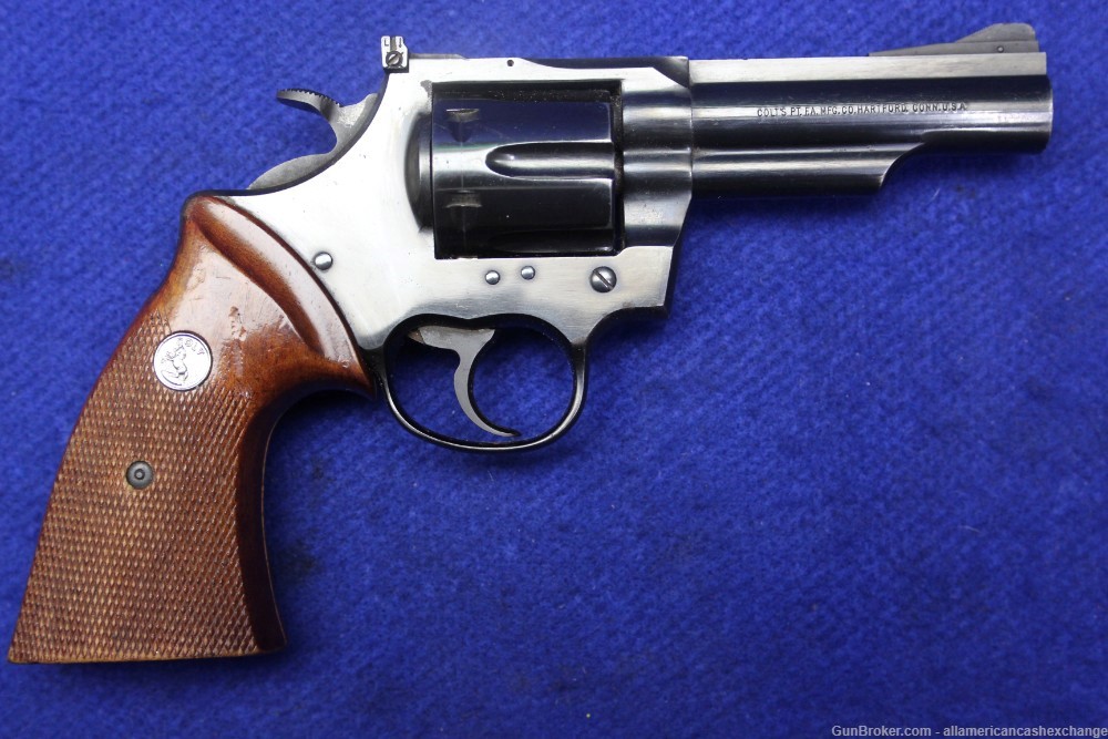 Rare COLT Model BORDER PATROL Revolver 357 Mag-img-1