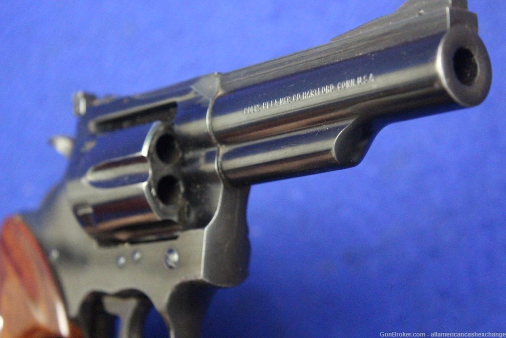 Rare COLT Model BORDER PATROL Revolver 357 Mag-img-0