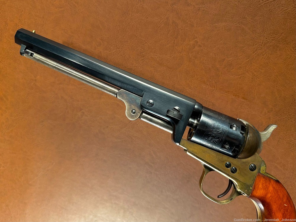 CVA 1851 Confederate Colt Navy .36 Brass Percussion Civil War Revolver NR-img-6