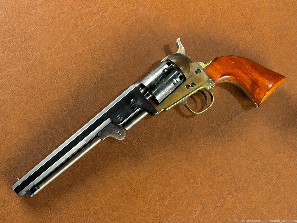 CVA 1851 Confederate Colt Navy .36 Brass Percussion Civil War Revolver NR-img-2