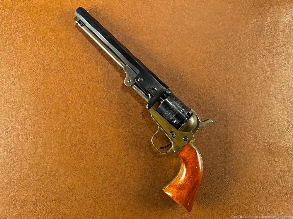 CVA 1851 Confederate Colt Navy .36 Brass Percussion Civil War Revolver NR-img-7