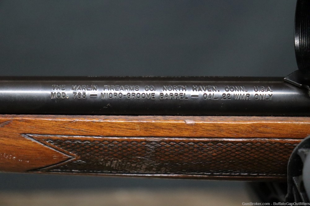 Marlin 783 .22 WMR Bolt Action Rifle w/ Simmons Scope-img-9