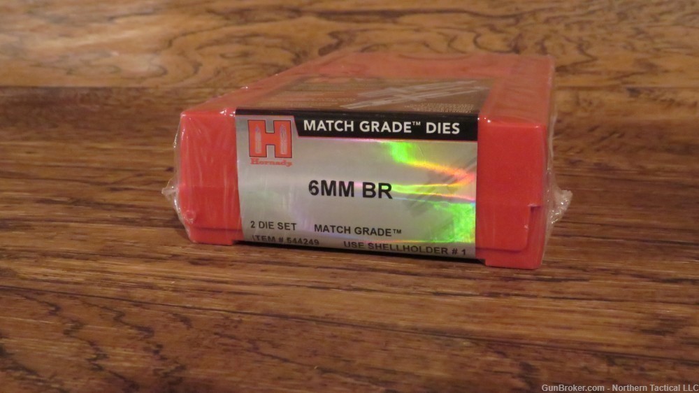 Hornady 6mm BR Match Grade Reloading Dies 544249-img-1