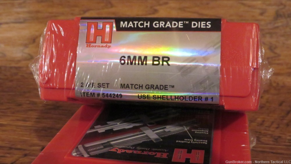 Hornady 6mm BR Match Grade Reloading Dies 544249-img-2