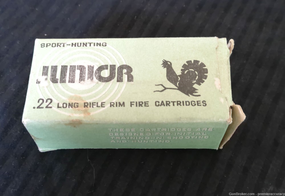 Vintage Junior .22 Long Rifle Rim Fire Cartridges (50)-img-0