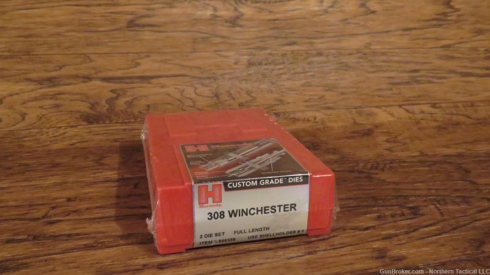 Hornady 308 Winchester Custom Grade Die Set 546358-img-0