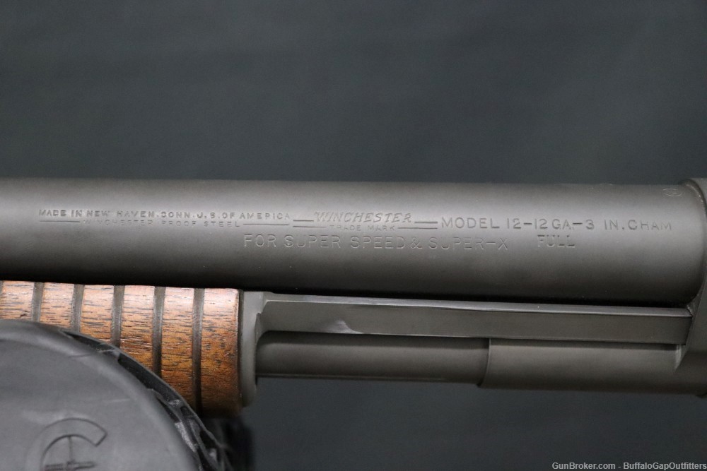 Winchester Model 12 12ga Pump Action Shotgun *Parkerized+ Weighted*-img-9