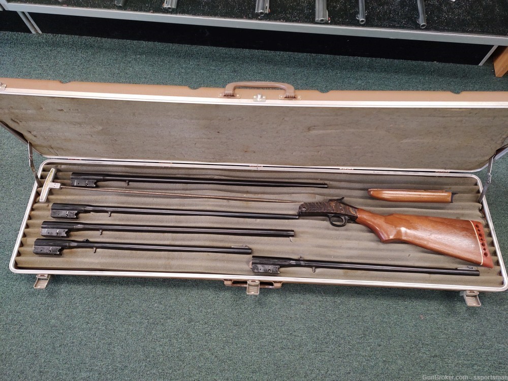 Harrington & Richardson H&R Topper Model 158 single shot rifle / shotgun-img-0