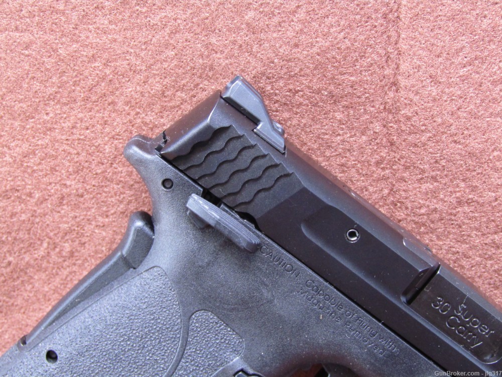 Smith & Wesson Shield EX 30 Super Carry Semi Auto Pistol Like New-img-3
