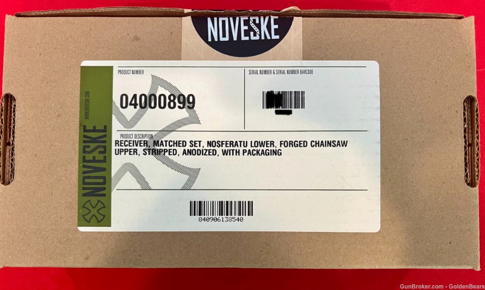 Limited Edition Noveske Nosferatu Chainsaw Matched Receiver Set & Accessory-img-2