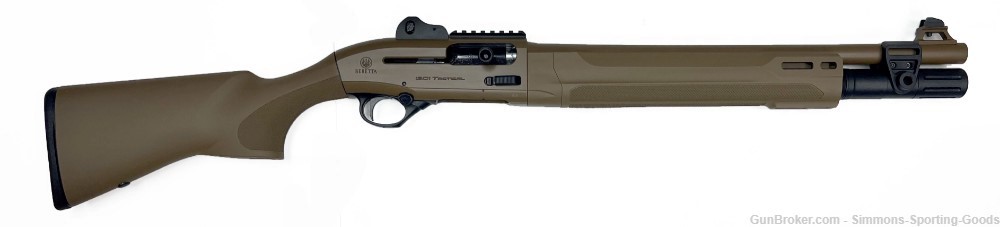 Beretta 1301 Tactical Mod2 (J131M2TT18F) 18.5" 12GA 8Rd Semi Auto Shotgun -img-1