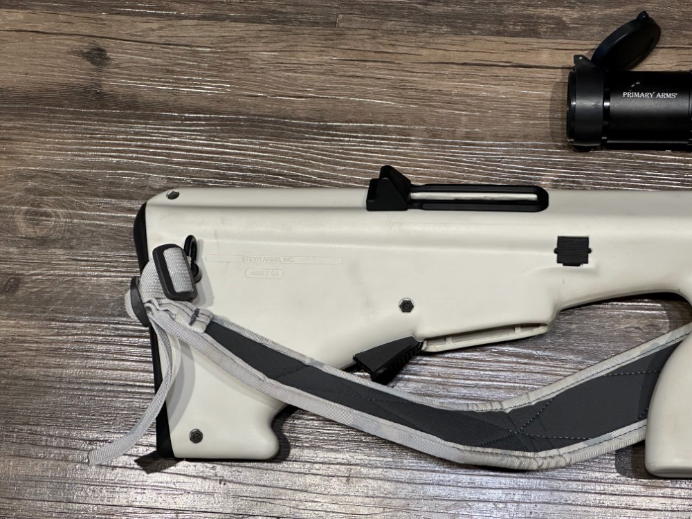 Steyr AUG A3 M1 in white, w/ full package + Primary Arms ACSS 1-6x24 scope-img-7