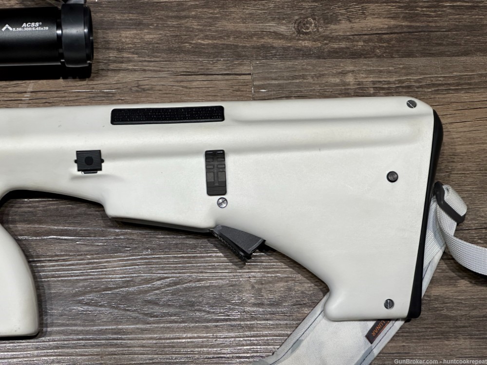 Steyr AUG A3 M1 in white, w/ full package + Primary Arms ACSS 1-6x24 scope-img-5