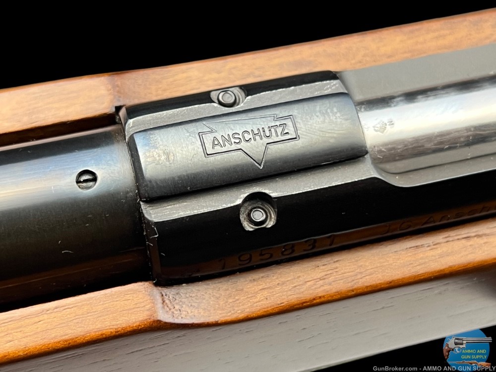 ANSCHUTZ MODEL 1813 SUPER MATCH 22 LR COMPETITION RIFLE - 1982 W. GERMANY-img-20