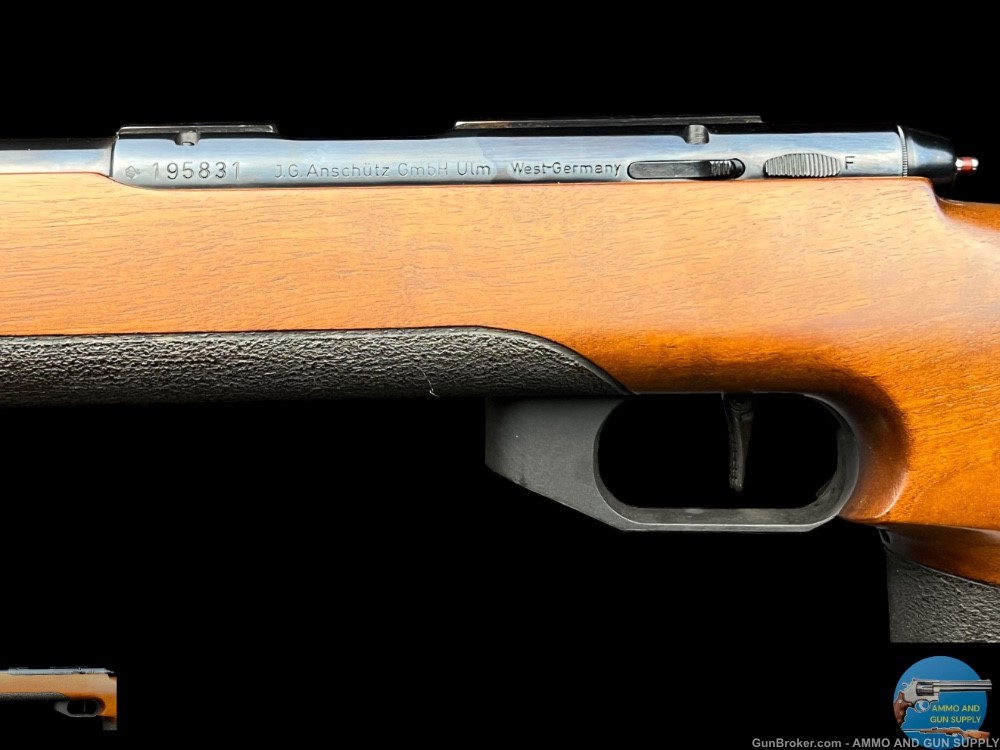 ANSCHUTZ MODEL 1813 SUPER MATCH 22 LR COMPETITION RIFLE - 1982 W. GERMANY-img-6
