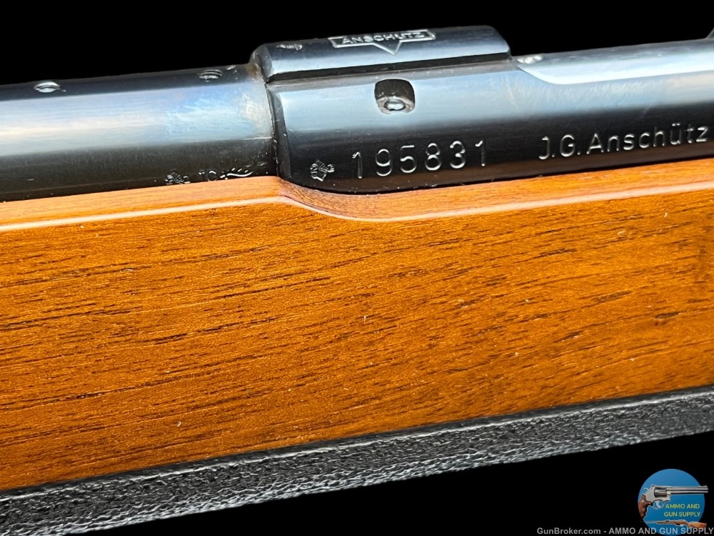 ANSCHUTZ MODEL 1813 SUPER MATCH 22 LR COMPETITION RIFLE - 1982 W. GERMANY-img-19
