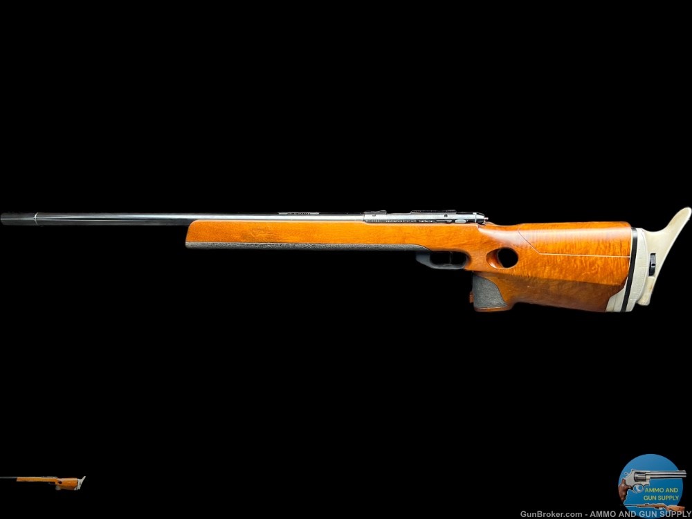 ANSCHUTZ MODEL 1813 SUPER MATCH 22 LR COMPETITION RIFLE - 1982 W. GERMANY-img-2