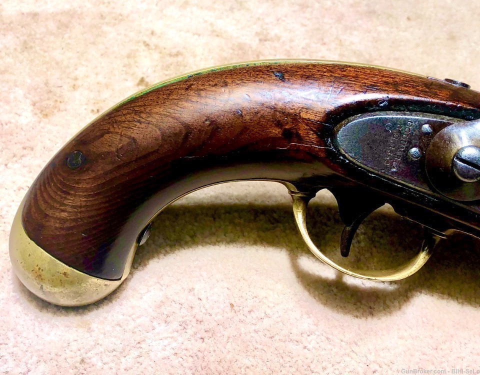  B3 South Carolina Palmetto 1842 Cavalry Pistol, Confederate, G-VG,...$4750-img-2
