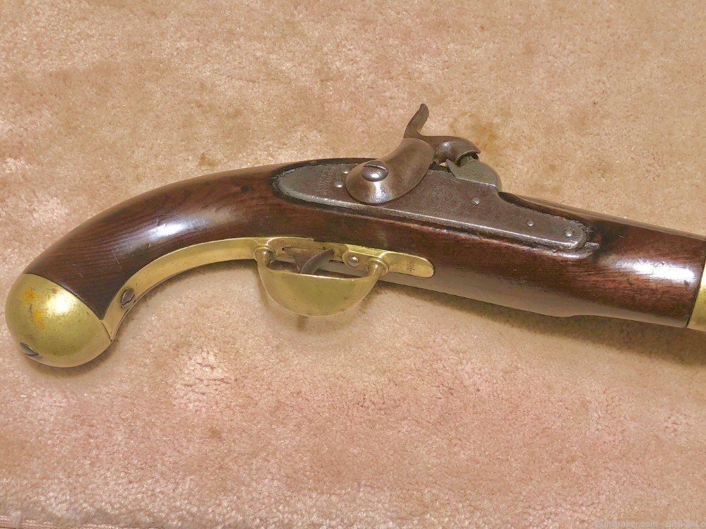  B3 South Carolina Palmetto 1842 Cavalry Pistol, Confederate, G-VG,...$4750-img-12