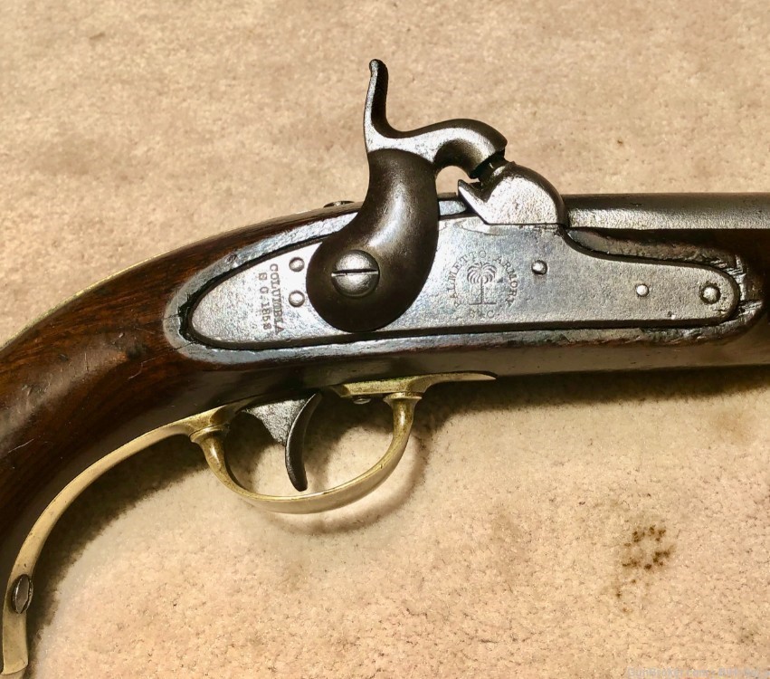  B3 South Carolina Palmetto 1842 Cavalry Pistol, Confederate, G-VG,...$4750-img-3