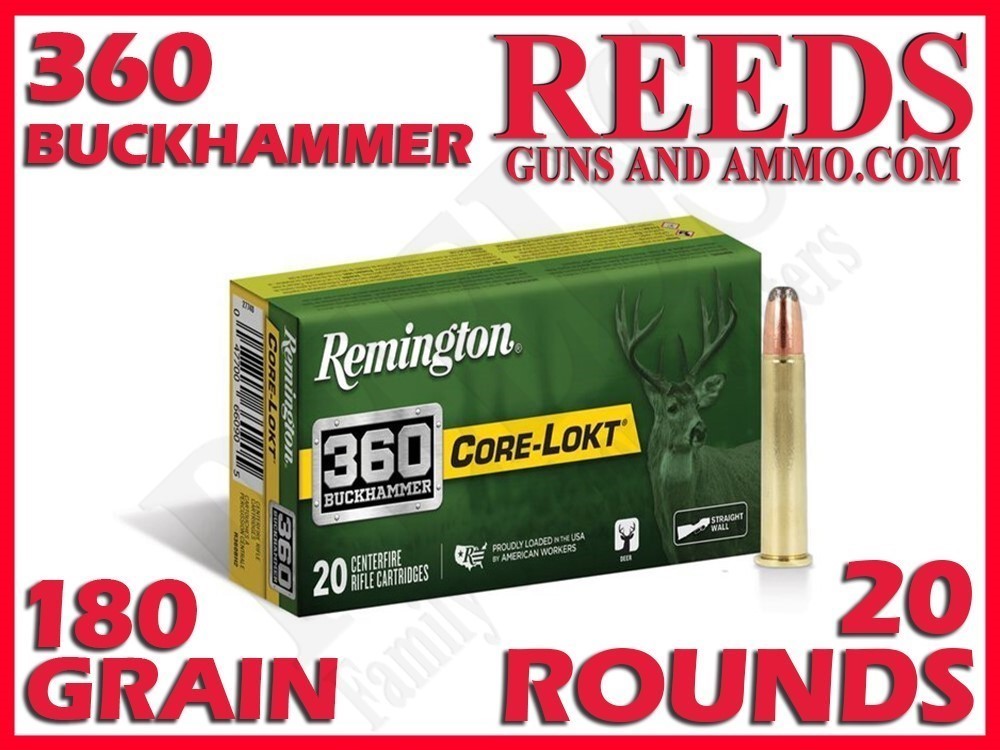 Remington Core-Lokt 360 Buckhammer 180 Grain R27742-img-0