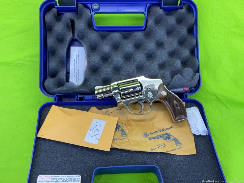 Classic Smith And Wesson S&W Centennial 40 - 1 38 Special Nickel 1 7/8 LNIB-img-0