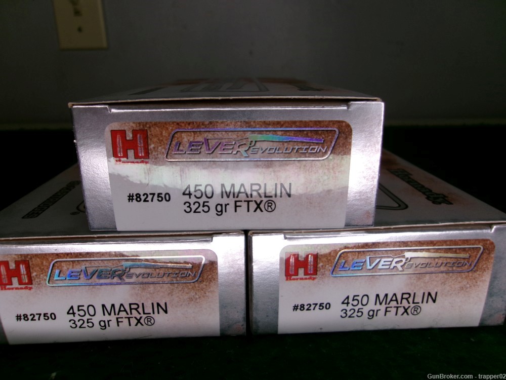 Hornady 450 Marlin 60 rounds-img-2