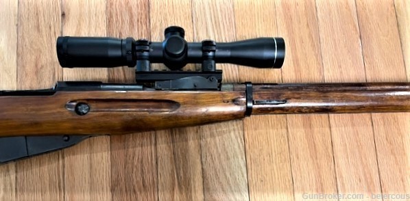 Mosin 91/30 VG condition, Tula 1931 Hex reciever #'s match W/Scout Scope-img-2
