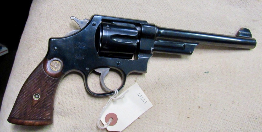 Smith & Wesson .44 Hand Ejector First Model Triple Lock 1914 .01 NO RESERVE-img-10